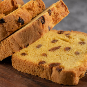 Close up photo of roulette slice. Homemade fresh sweet. High quality photo